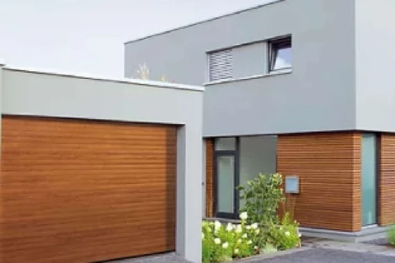 Modern roller garage door fitted in Brentwood, Essex