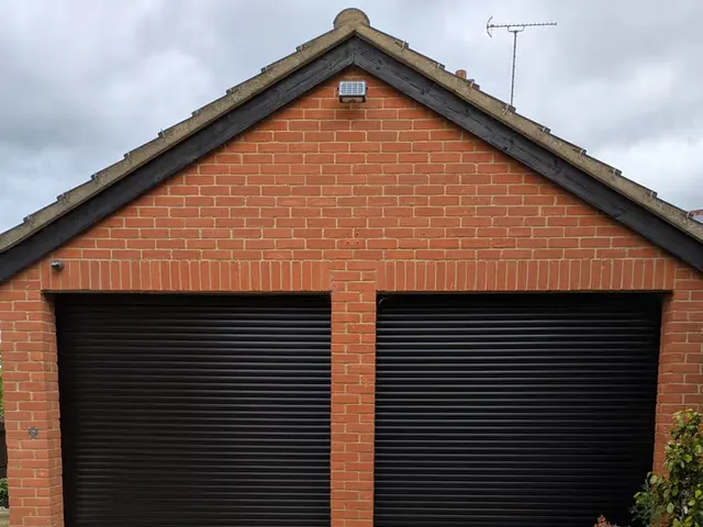 Roller garage door on a property near Grays