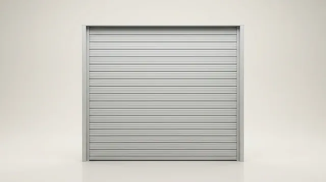 55mm electric roller garage door package for a single garage