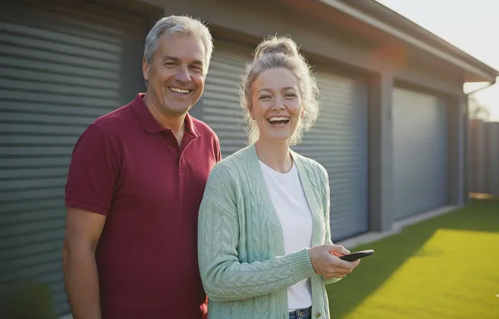 Rollrite professional roller garage door installation in Harlow, Essex